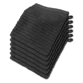 6 Waschlappen Playwater Anthrazit