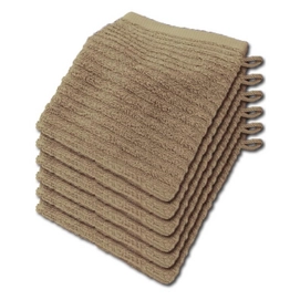6 Waschlappen Playwater Sand