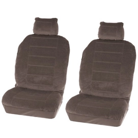 Stoelhoesset Carpoint Washington Grijs (4-delig)