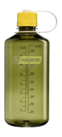 Waterfles Nalgene Narrow-Mouth Oil Green Freesia 1 L Tritan Renew