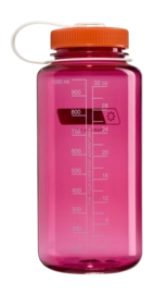 Waterfles Nalgene Wide-Mouth Fuchsia Purple Flame 1 L