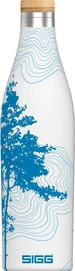 Waterfles Sigg Meridian Sumatra Tree White-Blue 0,5L