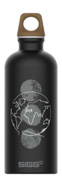 Waterfles Sigg Traveller MyPlanet Direction Black 0,6L