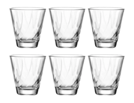 Waterglas Leonardo Twist 215 ml (Set van 6)