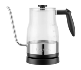 Waterkoker Bodum Chambord Elektrisch Met Zwanenhals Transparant 1 L
