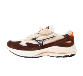 Mizuno Wave Rider Beta Mother of Pearl / India Ink / Chicory Coffee