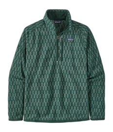 Pull Patagonia Better Sweater 1/4 Zip Mens Pine Knit Northern Green
