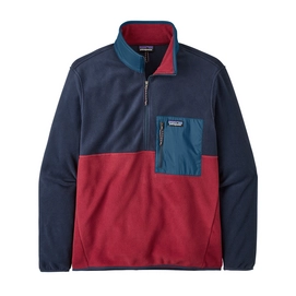 Pull Patagonia Homme Microdini 1/2 Zip P/O Wax Red