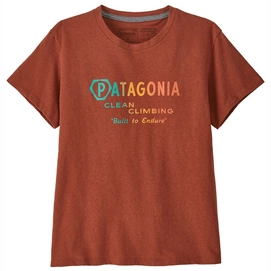 T-shirt Patagonia Femme Endure Hex Responsibili Tee Quartz Coral