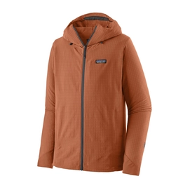 Pull Patagonia Men R1 TechFace Hoody Fertile Brown
