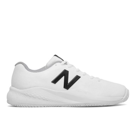 Chaussures de Tennis New Balance Womens 996 B White Black