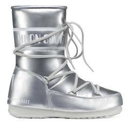 Moon Boot Puddle Jumper Mid Silver