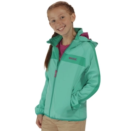 Fleece Jacket Regatta Kids Arowana II Pale Jade