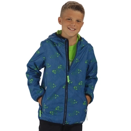 Jacke Regatta Printed Lever Oxford Blue Triangle Kinder