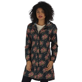Jacket Regatta Womens Isolite Parka Navy Floral
