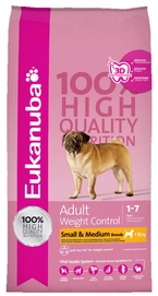 Hondenbrokken Eukanuba Adult Weight Control Small & Medium 3 kg
