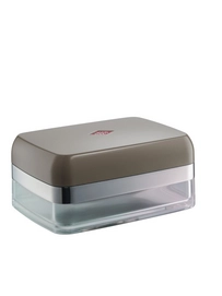 Butterdose Wesco Warm Grau