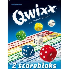 Aanvulling Qwixx: Scorebloks
