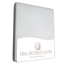 Satijnen Hoeslaken Refined Wit