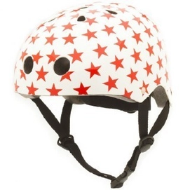 Helm Coconuts White Red Stars