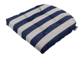 Coussin pour Chaise en Osier Madison Amora Blue (46 x 46 cm)