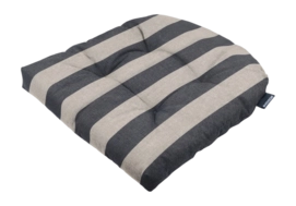 Coussin pour Chaise en Osier Madison Amora Grey (46 x 46 cm)