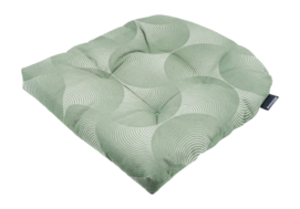 Coussin pour Chaise en Osier Madison Napels Rondo Kaki (46 x 46 cm)
