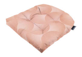 Coussin pour Chaise en Osier Madison Napels Rondo Salmone (46 x 46 cm)
