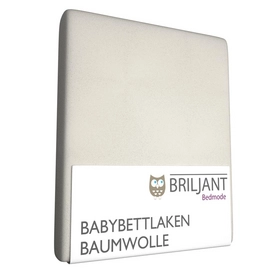 Bettlaken Briljant Ecru Baby (Baumwolle)