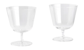 Wijnglas HAY Curve Stem Glass Small (Set van 2)