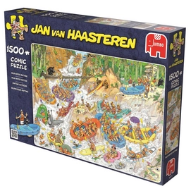 Puzzel Jumbo Wild Water Rafting (1500 Stukjes)
