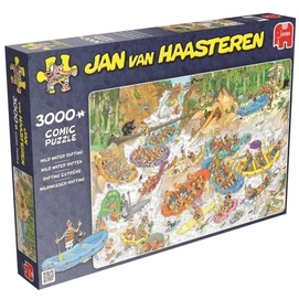 Puzzel Jumbo Wild Water Rafting (3000 Stukjes)