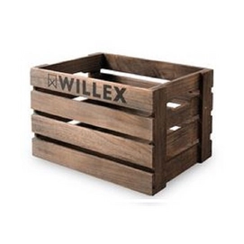Fietskrat Willex Houten Transport 22,5 Notenbruin Medium