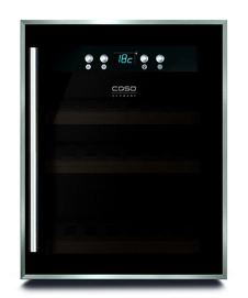 WineSafe 12 Caso Zwart