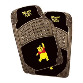 Mattenset Rubber Disney Winnie the Pooh (2-delig)