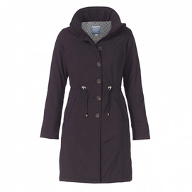 Regenjas Happy Rainy Days Wintercoat Gewatteerd Lucine Black