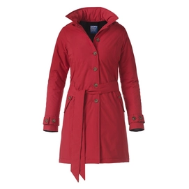 Regenjas Happy Rainy Days Trenchcoat Gewatteerd Petra Rood