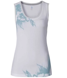 Tanktop Odlo Womens Singlet Sophie White Placed Print