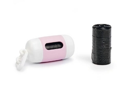 Honden Poepzakhouder Plastic Beeztees Roze
