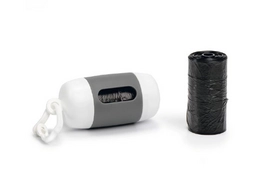 Honden Poepzakhouder Plastic Beeztees Grijs