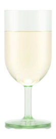Witte Wijnglas Bodum Oktett Kunststof Pistache 230 ml (Set van 4)