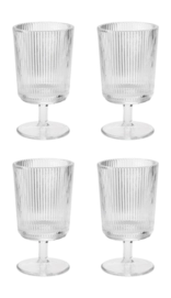 Witte Wijnglas Stelton Pilastro Clear 180 ml (Set van 4)