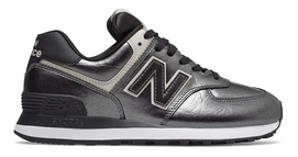 New Balance Women WL574 WNF Black Metallic
