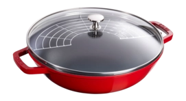 Wokpan Staub Kers 30 cm