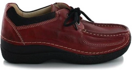 Veterschoen Wolky Women Roll Shoe Dakota Leather Bordo