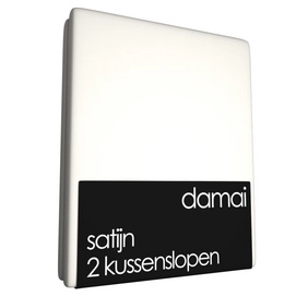 Kussenslopen Damai Wool White (Satijn) (set van 2)