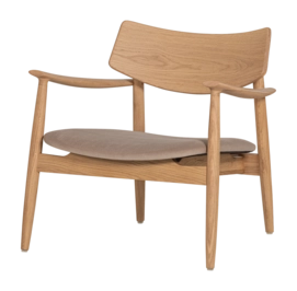 WOOOD Bask Fauteuil - Eikenhout - Naturel