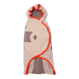 Wikkeldeken Lodger Fleece Wrapper Clever Tangerine
