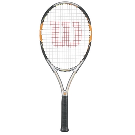 Tennisracket Wilson Nitro Team 105 Orange Black (Strung)
