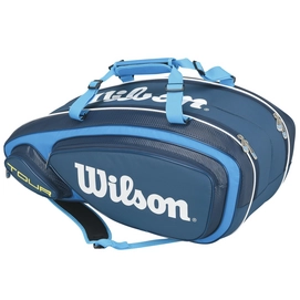 Tennistasche Wilson Tour V 9 Pack Blau